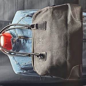 Dooney and Bourke Signature Canvas Satchel